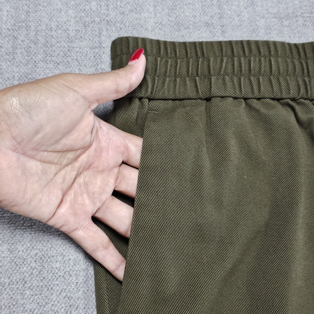 Banana Republic Men's Olive Green Slim Tapered Fit Lightweight Dress Pants - Picture 5 of 12
